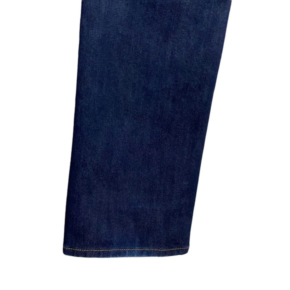 J Brand Mid Rise Slim Straight Leg Dark Wash Denim Jeans Whiskering 28 - Picture 10 of 16